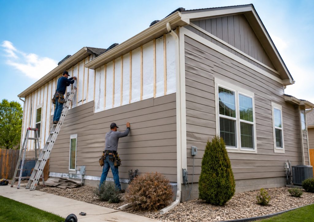 How Long Does Full Siding Replacement Take in Parker