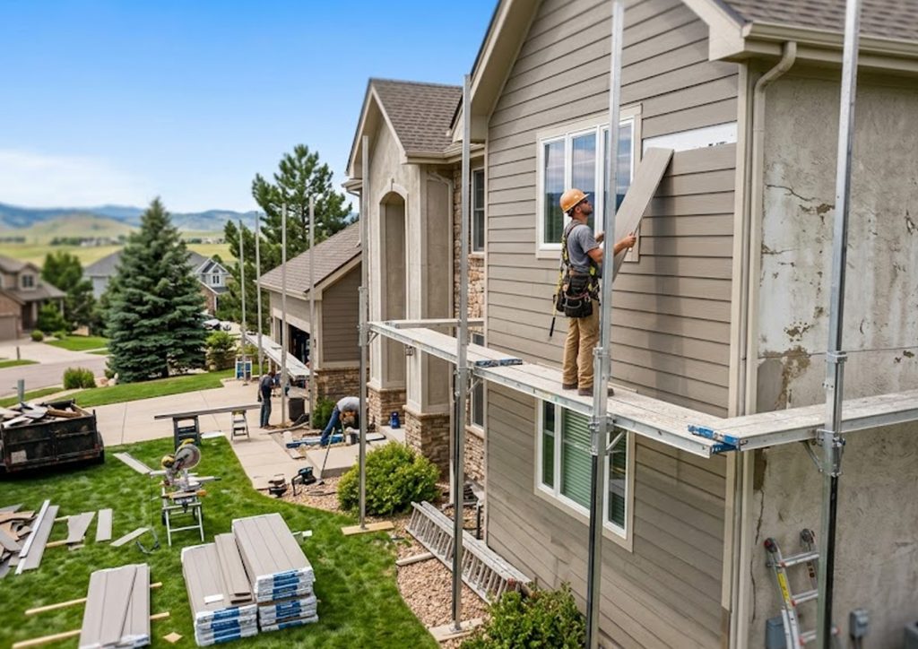 How Full Siding Replacement Enhances Property Value in Highlands Ranch